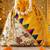 Yellow embroidered potli bags – handcrafted wedding potli with beads 