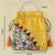 Yellow embroidered potli bags – handcrafted wedding potli with beads 