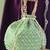 Green embroidered potli bags – handcrafted wedding potli with beads