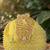 Yellow embroidered potli bags – handcrafted wedding potli with beads  