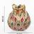 Multy embroidered potli bags handcrafted wedding potli with beads 