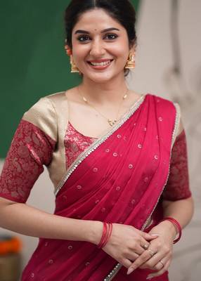 South Indian Festive Silk Lehenga Choli 3