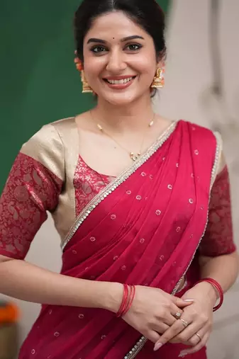 South Indian Festive Silk Lehenga Choli