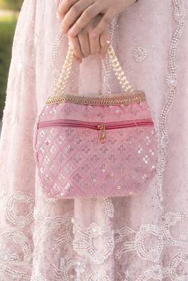 Pink potali bags for women handbags for parties 1