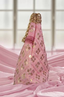 Pink potali bags for women handbags for parties 3