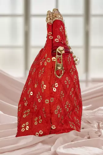 Red potali bags for women handbags 