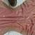 Baby Pink Color hand Dimond work chiffon saree 