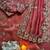 Pink Color embroidery sequence work  chiffon saree 