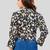  Poly Crepe printed short top