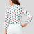 cotton blend printed short top