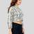  cotton blend printed short top
