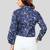  cotton blend printed short top