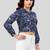  cotton blend printed short top
