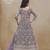LAVENDER COLOR CORDING WORK HEAVY NET SEMI STICHED DESIGNER GOWN 