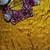 Mustrad Color  embroidery sequence work chiffon Saree