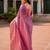  onion pink handloom cotton tissue saree