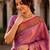  onion pink handloom cotton tissue saree