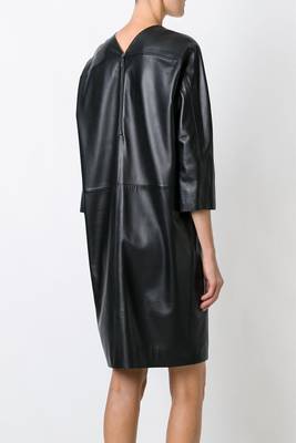 women's genuine lambskin mini leather dress form fitting bodycon style authentic 2