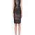 women’s lambskin genuine leather bodycon dress one shoulder wear mini dress