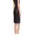 women’s lambskin genuine leather bodycon dress one shoulder wear mini dress