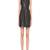 women’s lambskin genuine leather bodycon dress one shoulder wear mini dress