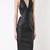 women’s lambskin genuine leather bodycon dress sleeveless wear mini dress