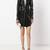 women’s lambskin genuine leather bodycon dress fit & flare  full sleeve dress