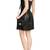women’s lambskin genuine leather bodycon dress sleeveless wear mini leather dress