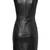 women’s lambskin genuine leather bodycon dress sleeveless wear mini leather dress