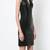 women’s lambskin genuine leather bodycon dress mini leather dress