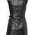 women’s lambskin genuine leather bodycon dress mini leather dress