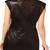 women's lambskin mini leather dress sleeveless fit superior