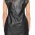 women's genuine lambskin mini leather dress form fitting bodycon style timeless