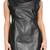 women's genuine lambskin mini leather dress form fitting bodycon style timeless