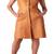 women's genuine lambskin mini leather dress form fitting bodycon style distinctive
