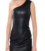 women's genuine lambskin mini leather dress form fitting bodycon style select