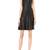 women's lambskin leather dress sleeveless cut genuine