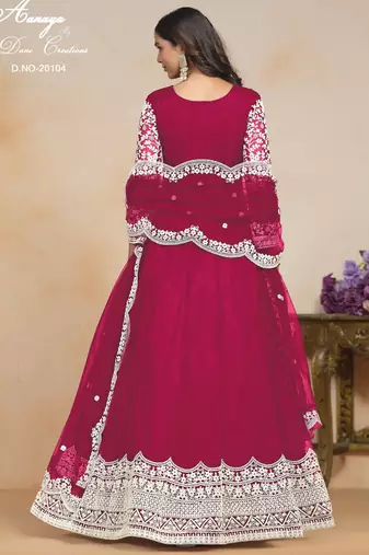 RANI HEAVY NET GOWN 