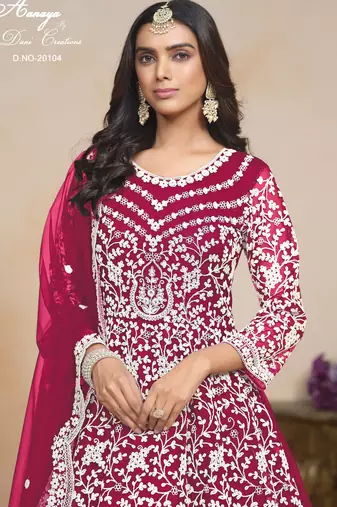 RANI HEAVY NET GOWN 