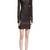women's lambskin leather dress long sleeve design genuine