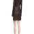 women's lambskin leather dress long sleeve design genuine