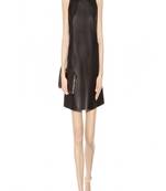 women's genuine lambskin mini leather dress form fitting bodycon style special