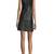 women’s lambskin genuine leather bodycon dress party wear mini sleevless dress 