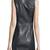 women's genuine lambskin mini leather dress form fitting bodycon style fine