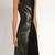 women's genuine lambskin mini leather dress form fitting bodycon style advanced