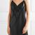 sexy women’s lambskin genuine leather dress fit & flare leather dress