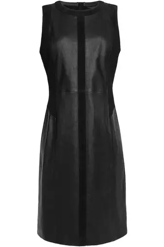 women's genuine lambskin mini leather dress form fitting bodycon style premium exclusive