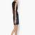 women's lambskin mini leather dress sleeveless cut versatile