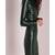 women's lambskin leather dress long sleeve design refined