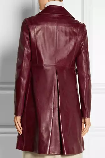 women's genuine lambskin leather trench coat classic zip up style premium